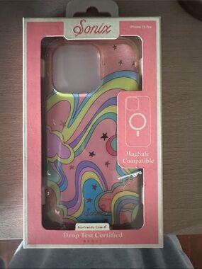 Sonix Pink Rainbow Cloud iPhone 15 Pro